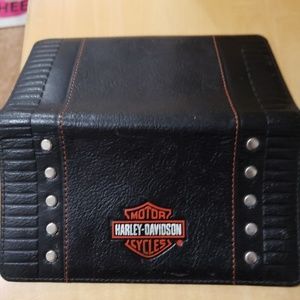 Harley Davidson Leather Checkbook Cover